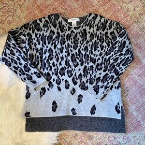 Leopard Print Sweater Workshop Republic Clothing